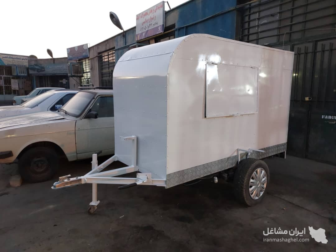 تولید و فروش یدک کش کفی تریلر موتور چهارچرخ surudan در آزادی تهران